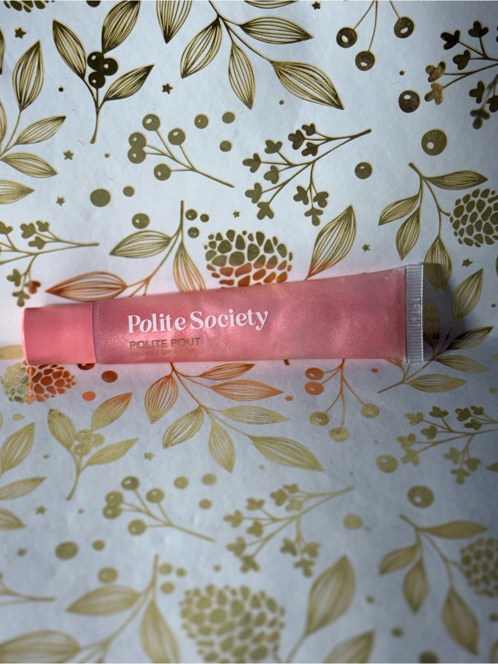 Polite Society Polite Pout Lip Gloss – Pink